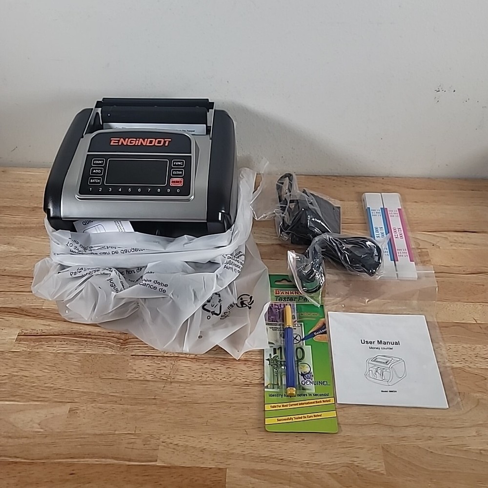 Engindot MMC01 Money Counting Machine New Open Box Mo