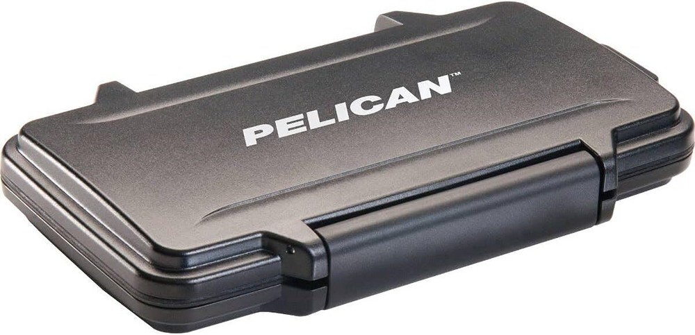 Pelican 0945 Compact Flash Memory Card Case (Black) Black