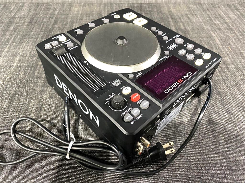 DENON DN-S1200 DJ Multi Player Digital Turntable Controller CD USB DNS1200