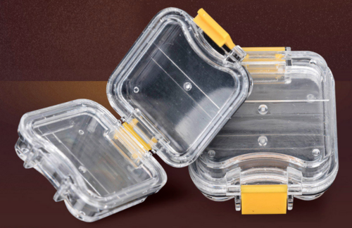 1x Dental Complete Denture Protector Storage Box False Teeth Case Retainer Clear