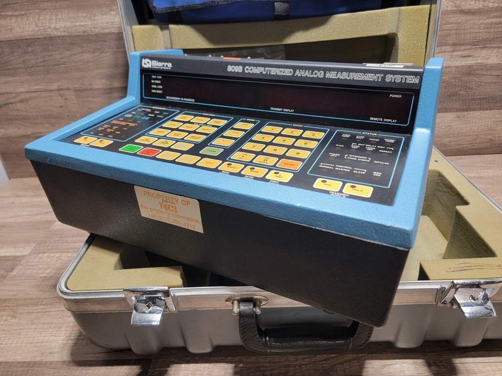 Rare Vintage Sierra 809B Computerized Analog Measurement System WORKS/ READ