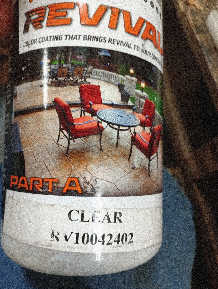 Deco Crete Clear Two-part Concrete Coating, 32oz, 8917