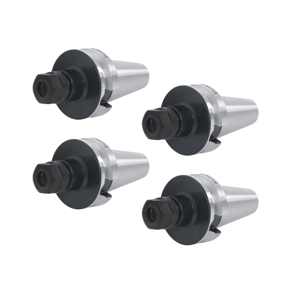 BT40 ER16 Toolholder Set 4 Pack 70L M16 Thread for CNC Machining