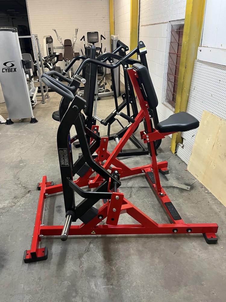 New HAMMER STRENGTH PLATE-LOADED ISO-LATERAL ROW!