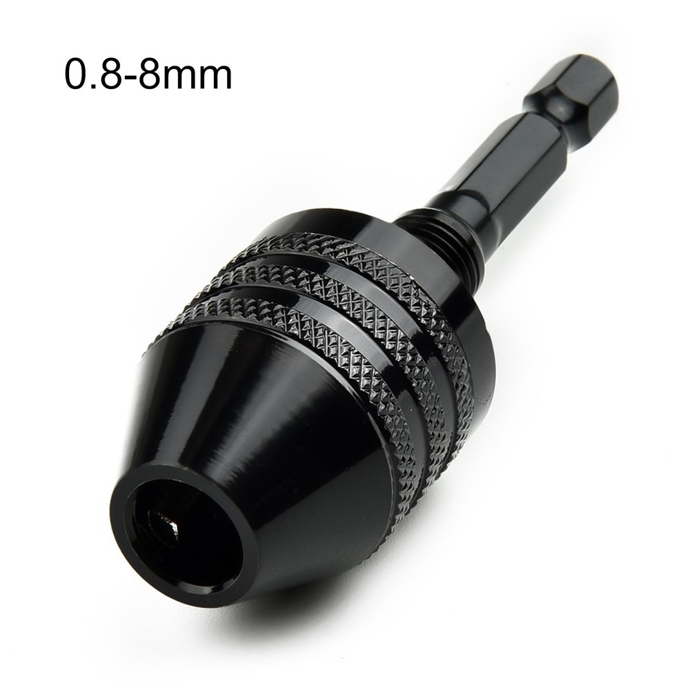 Keyless Drill Bit Chuck Conversion Hex Shank Adapter for 14inch Tool Kit