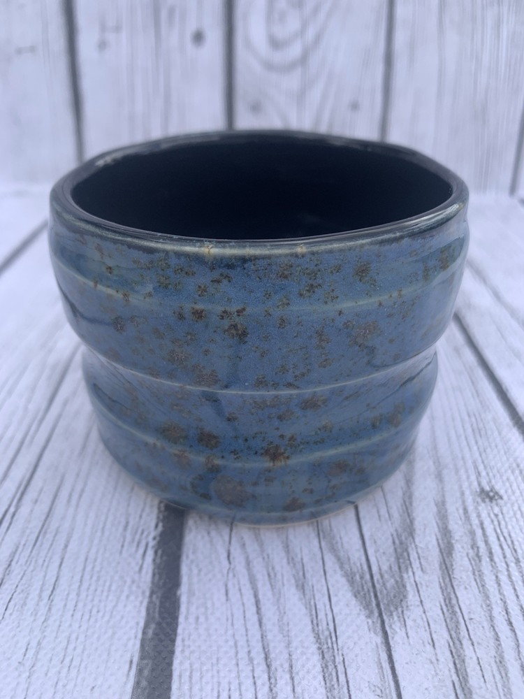 Handmade Ceramic Stoneware Small Planter With Drainage Holes