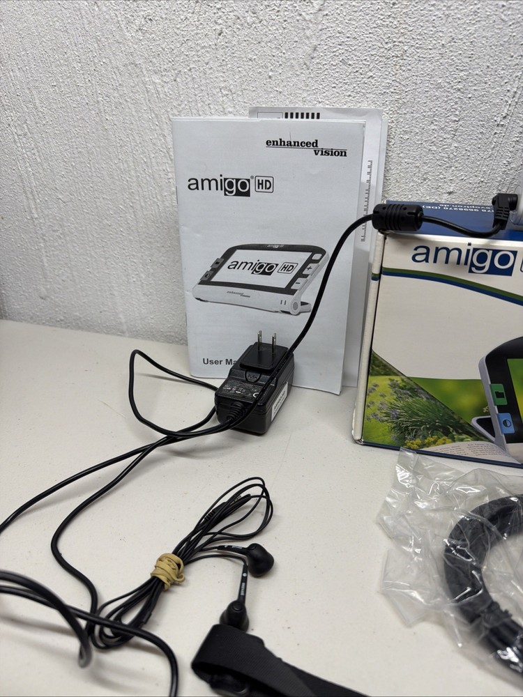 Amigo HD Enhanced Vision Magnifier Color 7" Handheld Reader (Not Working, Read)