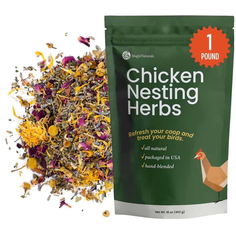 Chicken Nesting Box Herbs 1lb Coop Accessory