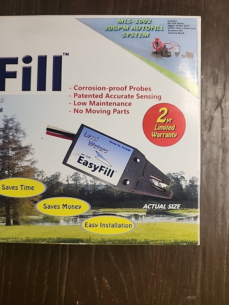 EasyFill MLS-1002 Floatless Pond Auto Fill Water Level Sensor System