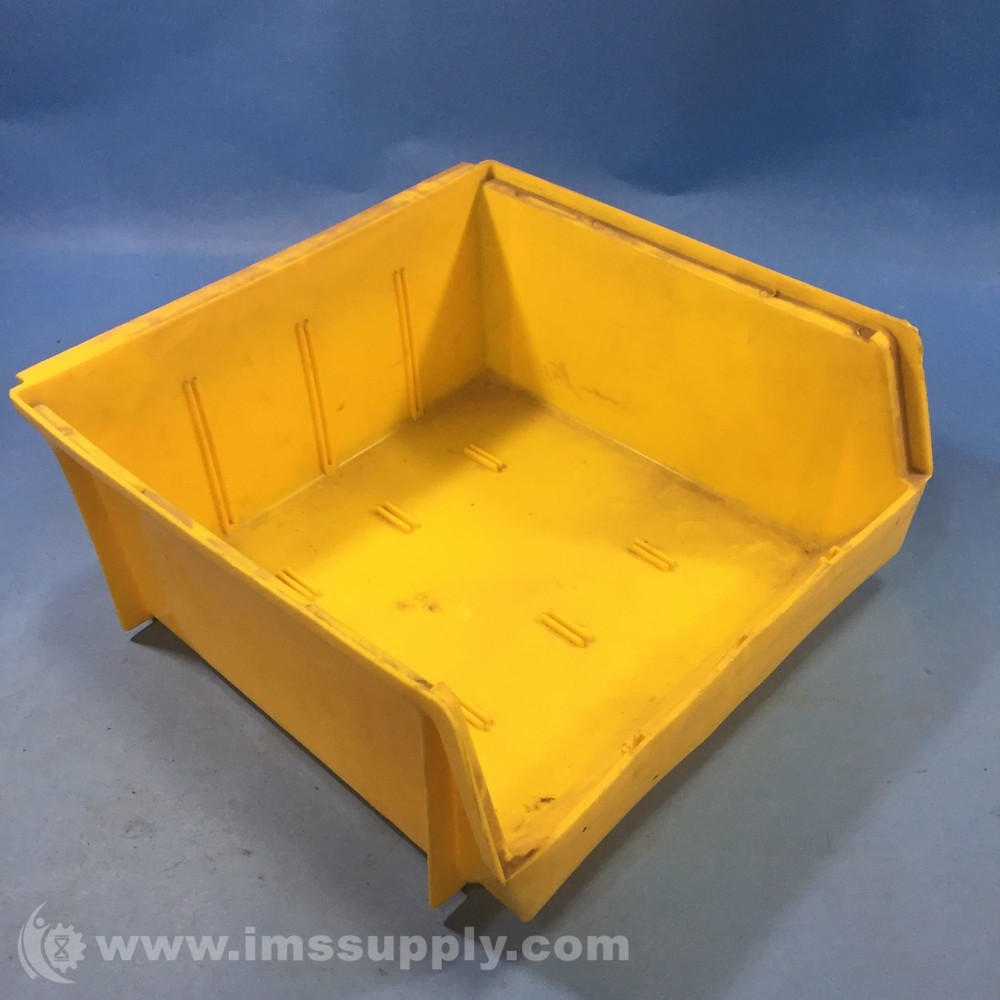 Global 550124 Yellow Storage Bin USIP