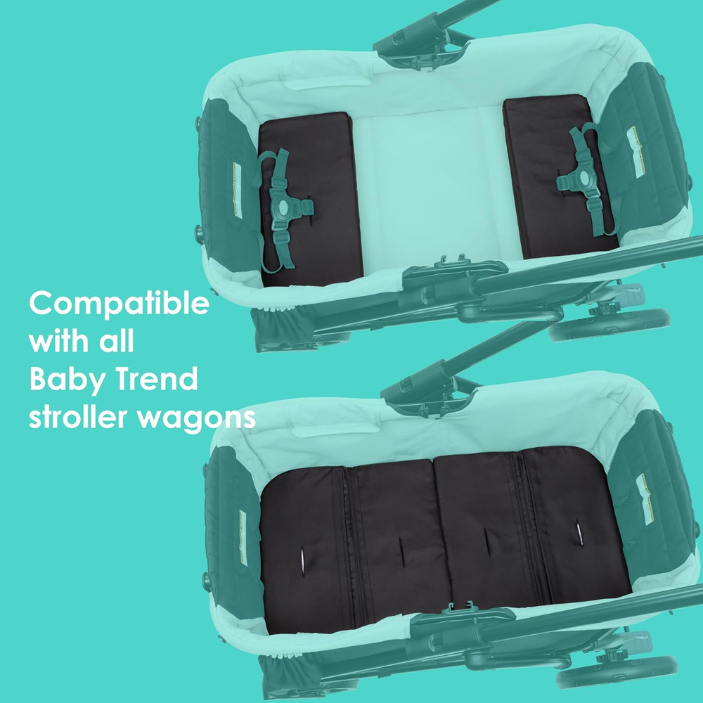 Stroller Wagon Seat2Mat, Black