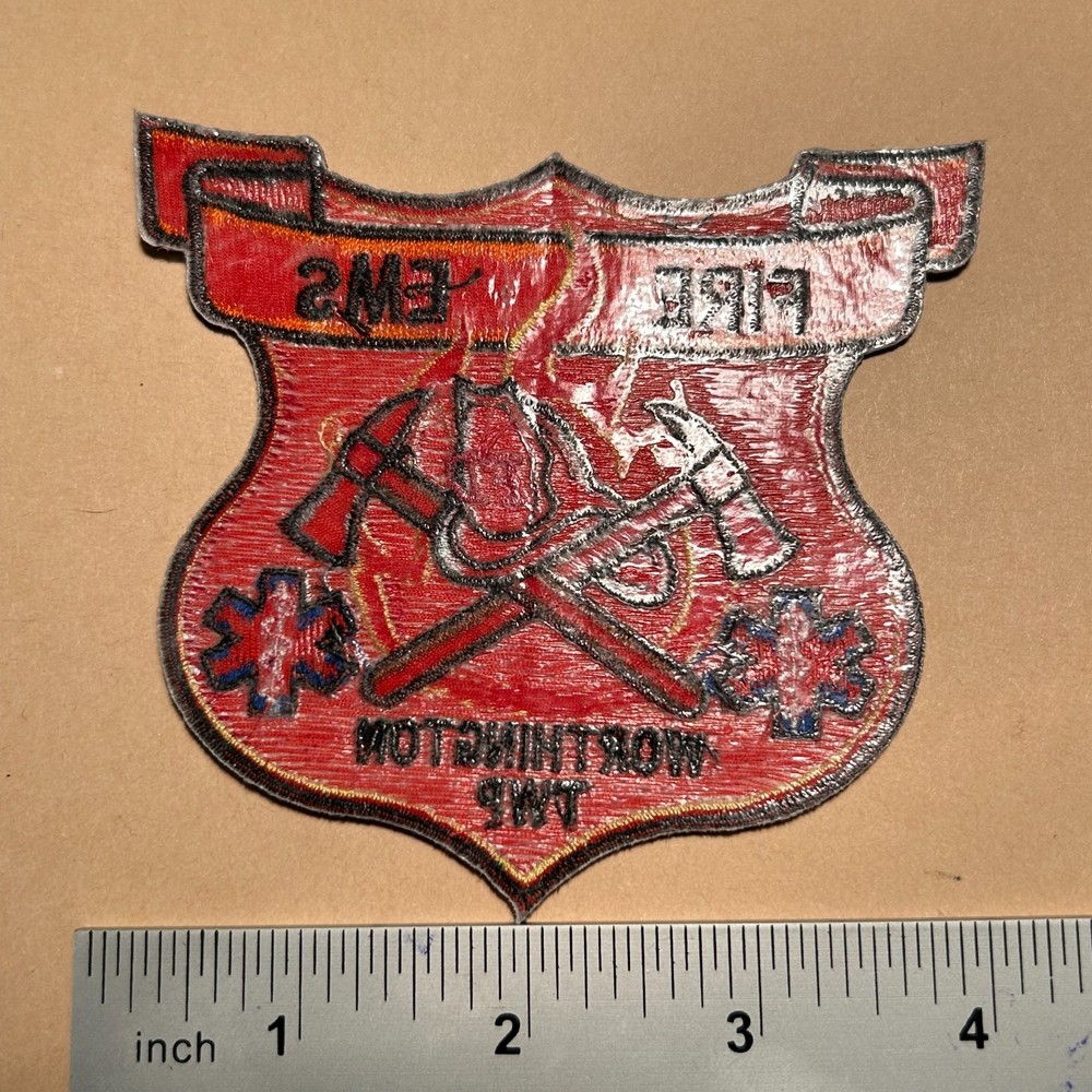 Worthington TWP Fire EMS patch