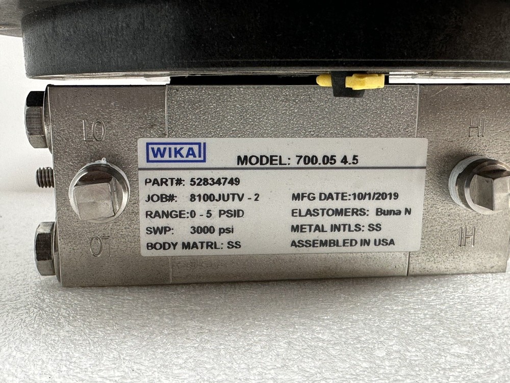 WIKA 52834749 700.05