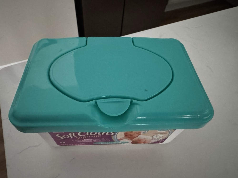 CVS Soft Cloths Baby Wipes Empty Container