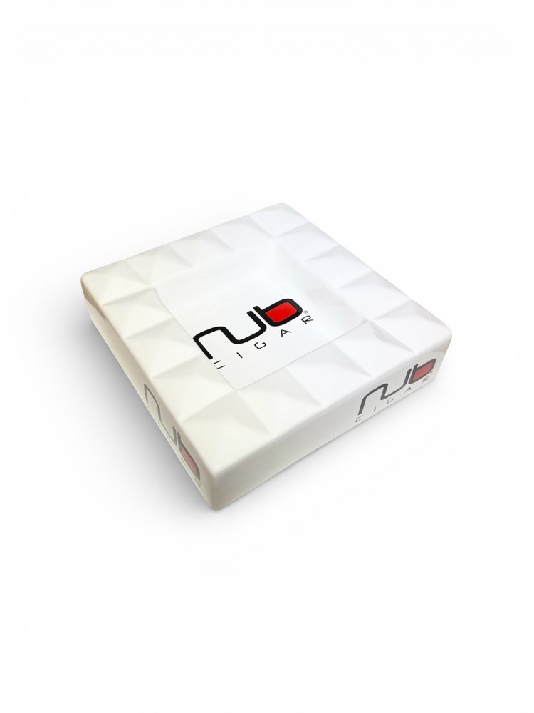 Nub Ceramic White Ashtray