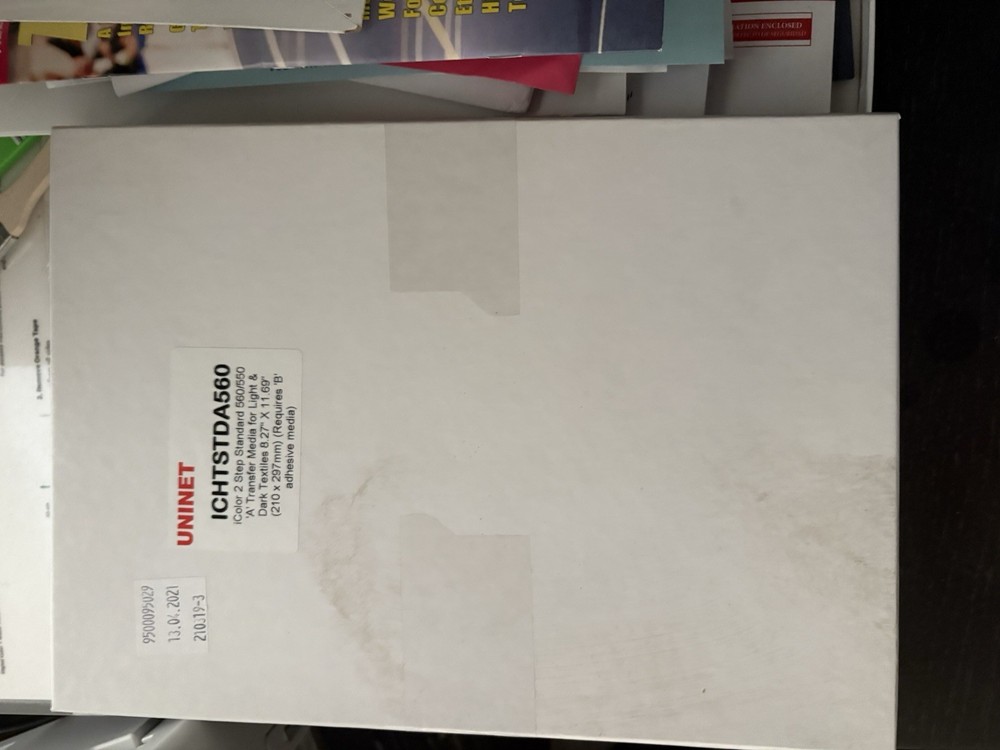 Uninet Icolor 560 White Toner Printer, 2 Step Standard Paper
