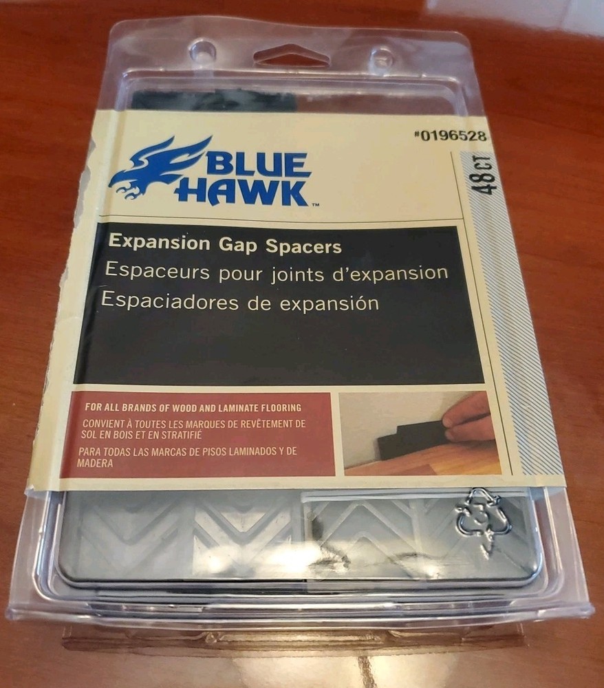 BLUE HAWK EXPANSION GAP SPACERS 40-PACK OPEN Box