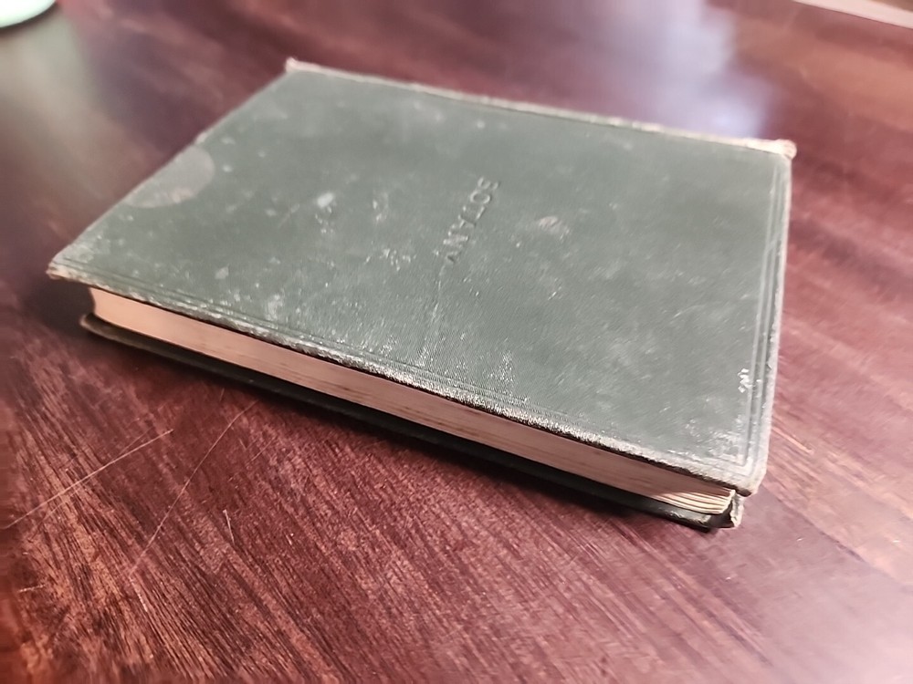 ELEMENTARY BOTANY 1921 RARE