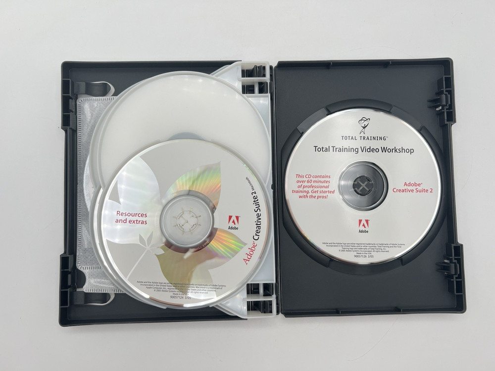 Adobe Creative Suite 2 CS2 Standard Mac Macintosh Disc Set Vintage Software