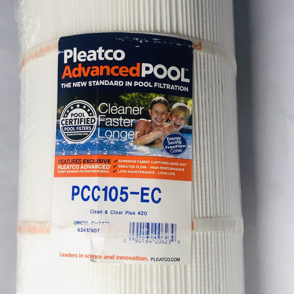 PLEATCO ADVANCED POOL FILTER CARTRIDGE PCC105-EC