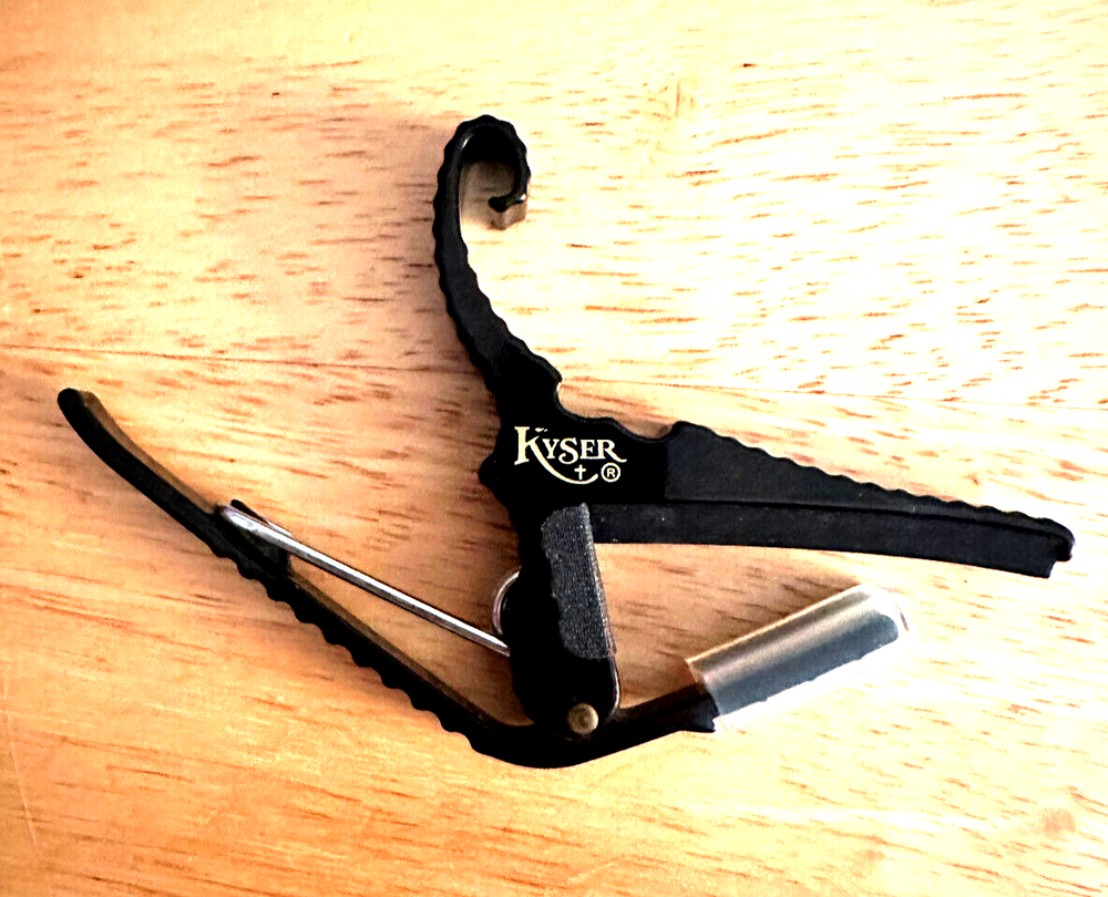 Kyser KG6B 6-String Capo - Black