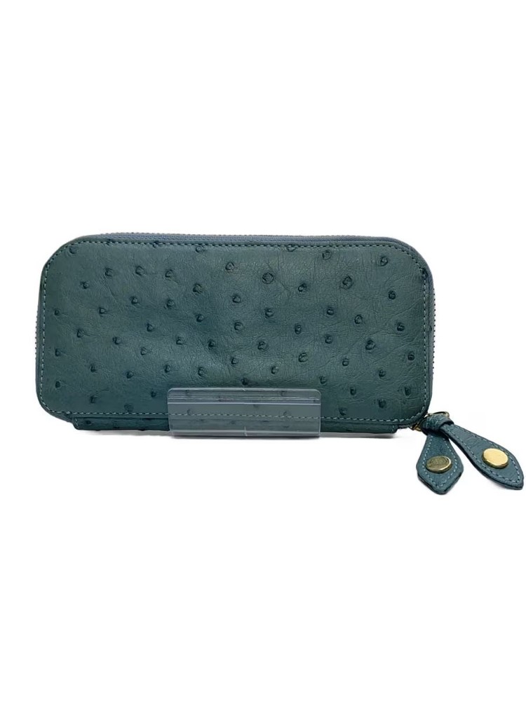 Other Brand Long Wallet GRN Plain Women's