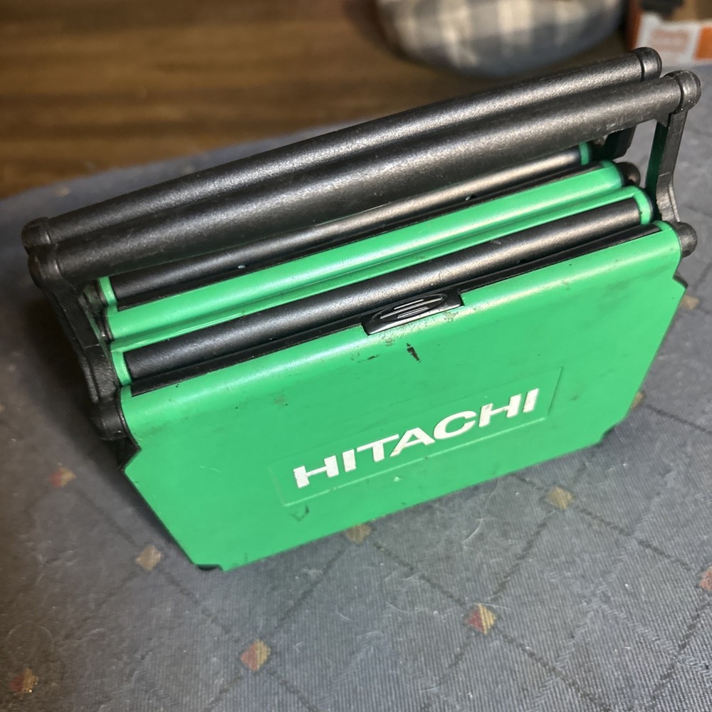 Hitachi Drill Bit & Countersink Set Flat Mill Bundle Large Case Lot Collapsible