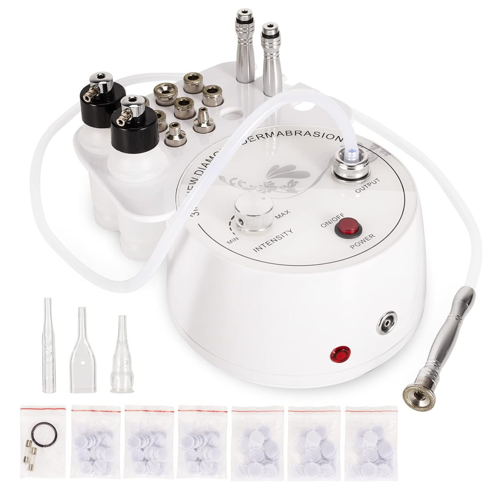 3 in 1 Diamond Microdermabrasion Machine, Professional Microdermabrasion Device