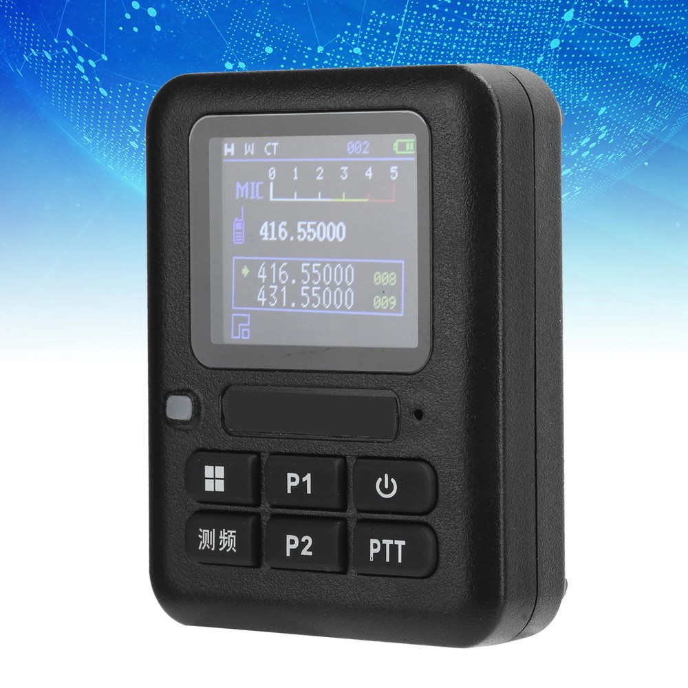 Portable Walkie Talkie Frequency Counter Meter with Display Screen Decoder