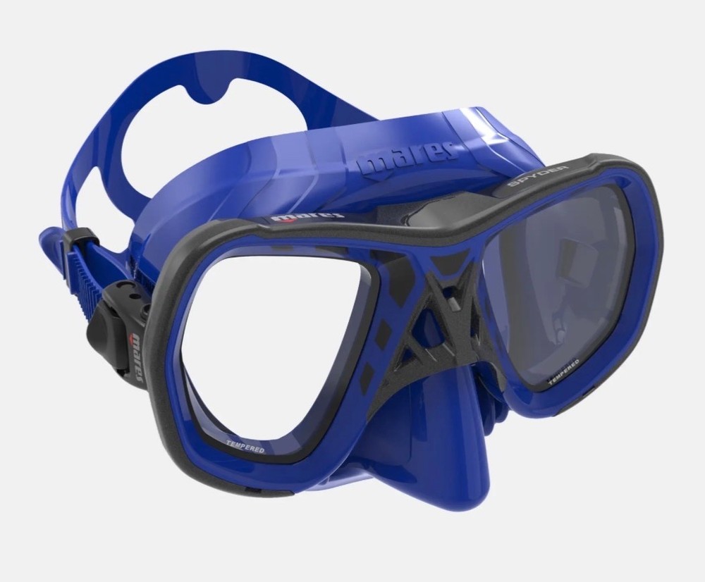 Mares Spyder Scuba Mask  Blue / Black