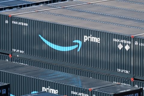 Amazon Prime Container N 1:160 Scale Decal Set