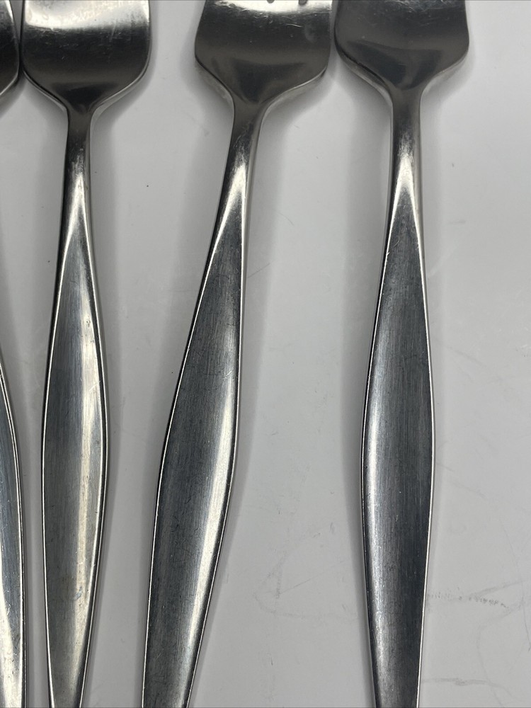 Reed & Barton RDS69/Denmark Vtg Stainless Flatware 5pc forks/knife