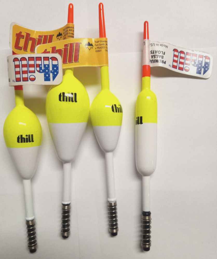 Thill Floaters 4-Sizes Assortment (4 Floaters Total)