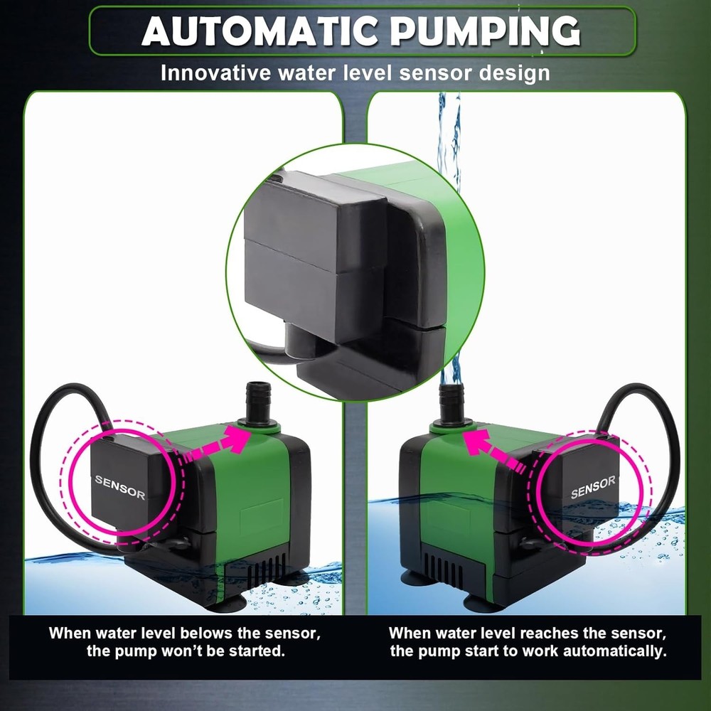 Mini Automatic Condensate Pump with Level Sensor - Efficient Water Management