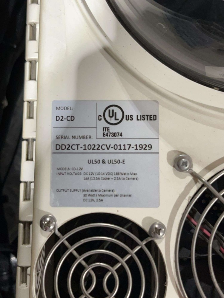 DOTWORKS COOLDOME MODEL D2-CD (NO CAMERA INSIDE HOUSING)