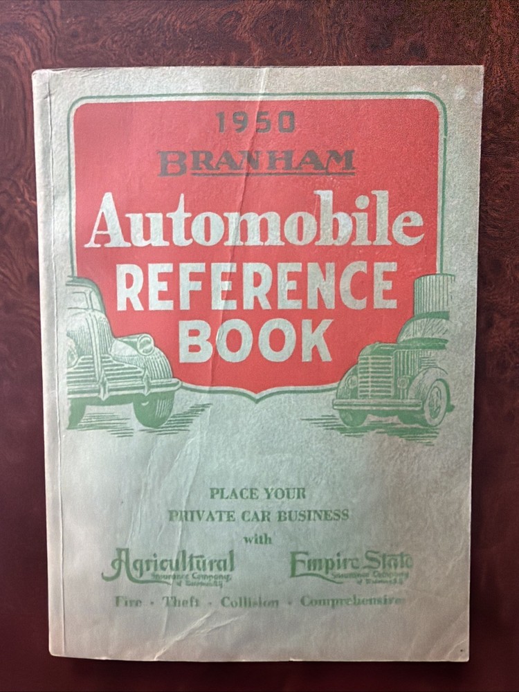Branham Automobile Reference Book 1950