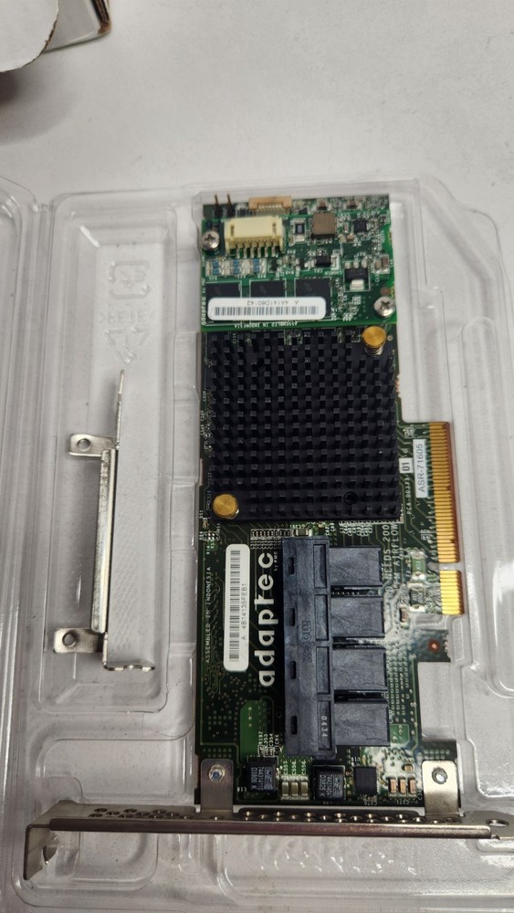 Adaptec RAID Controller Card SATA – New Open Box – With Bracket