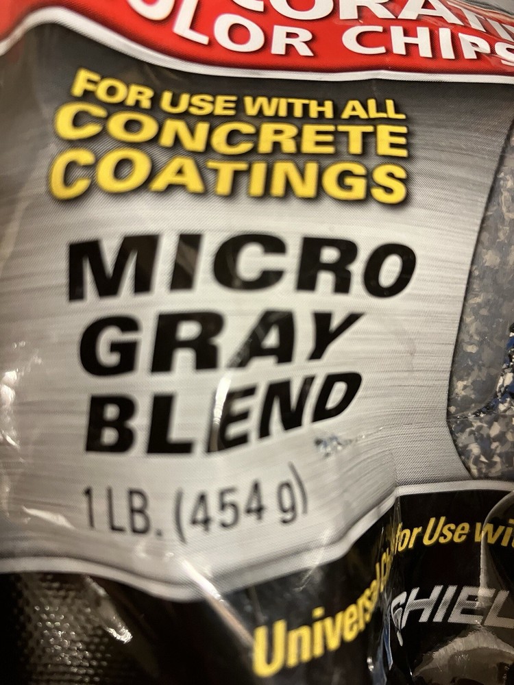 Rust-Oleum Decorative Color Chips For Concrete Coating 1 Lb Micro Blue/Gray