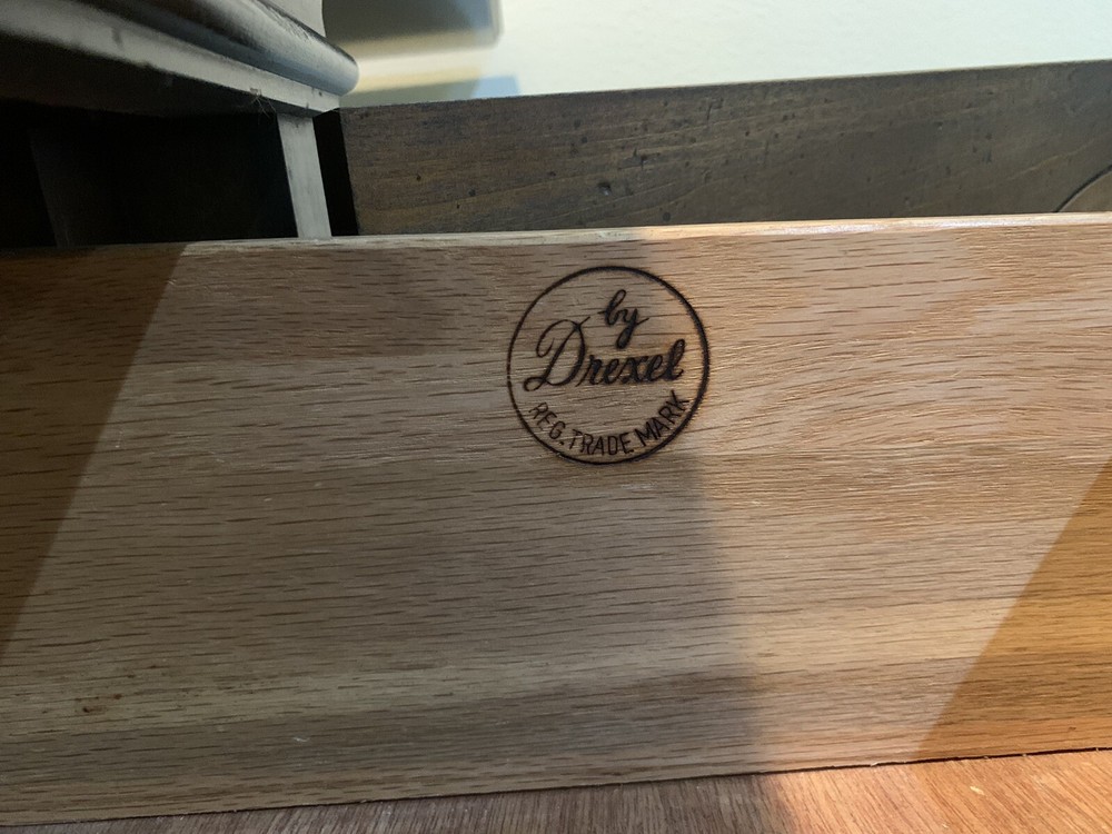Vintage Hand Carved Buffet Server By Drexel