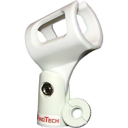 WindTech MC-2 Microphone Clip - White