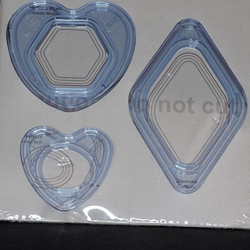 Creative Memories Collection Gemstone & Oval Patterns with Blade Cartridge Set