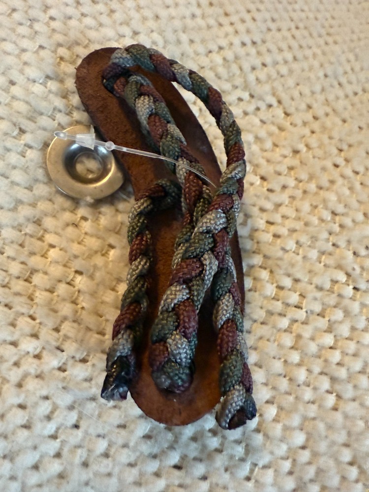 Leather, Braided Archery Wrist Strap