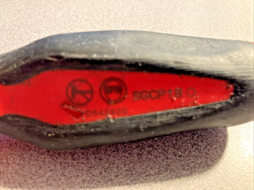 Snap-on Tools SGCP1B Cotter Pin Puller Red Grip USA