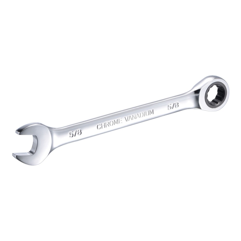 5/8" Ratcheting Combination Wrench SAE 72 Teeth 12Points Box Ended Spanner Tools