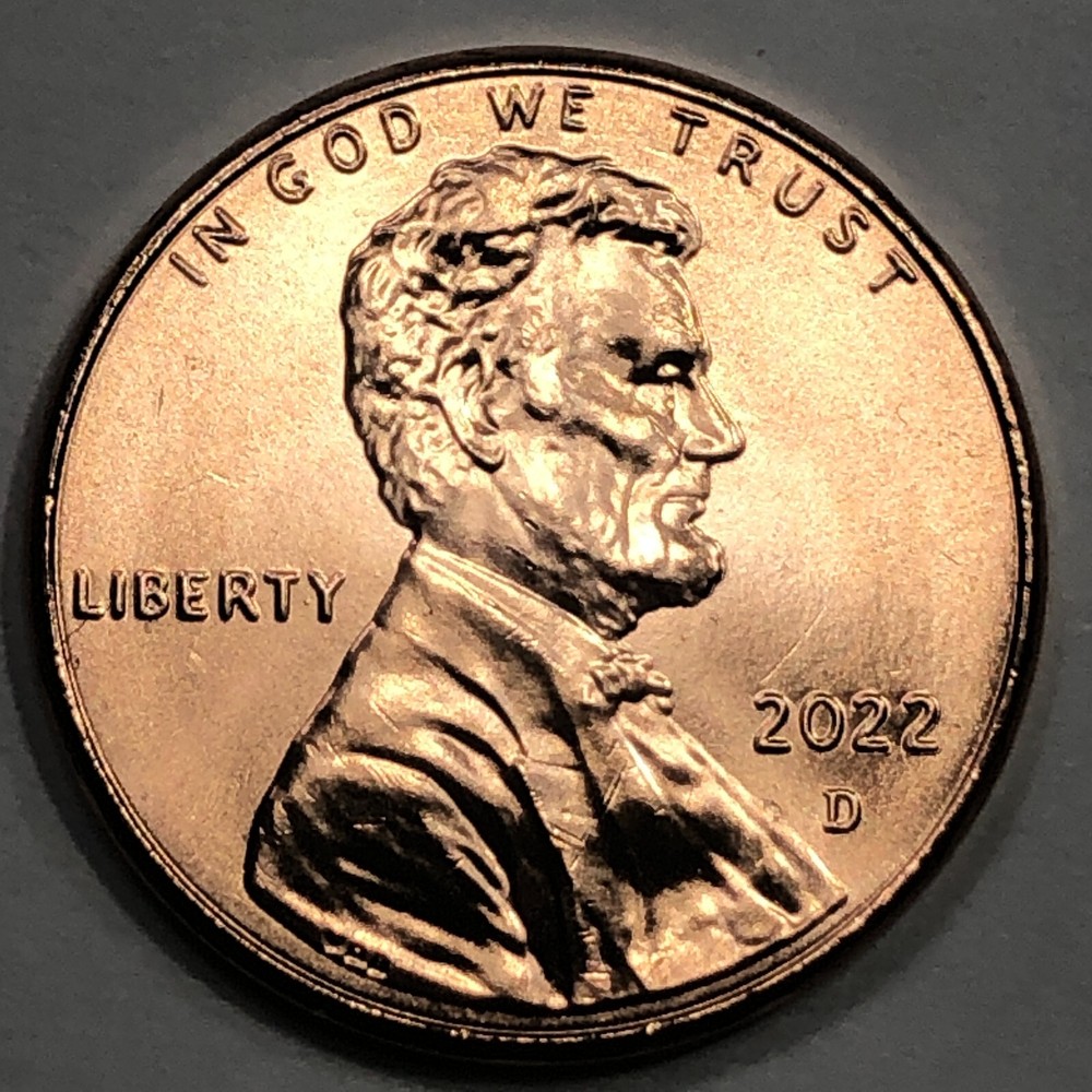 2022  P&D - Lincoln Shield Cent Set