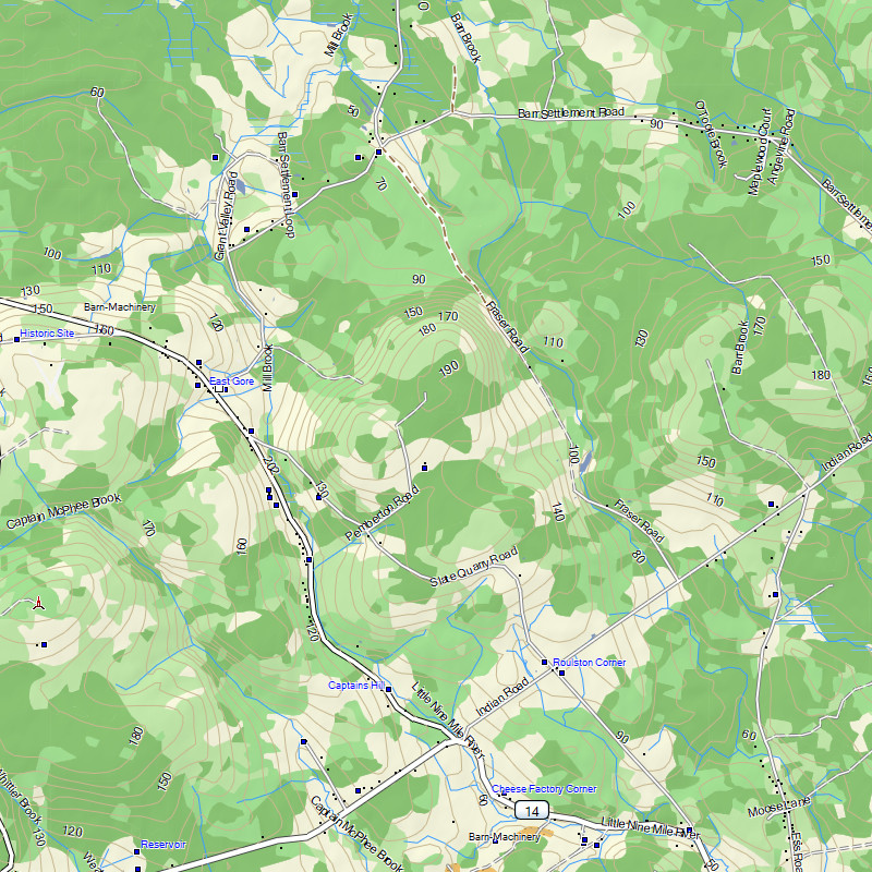 TrakMaps TOPO Nova Scotia - Garmin GPS Map