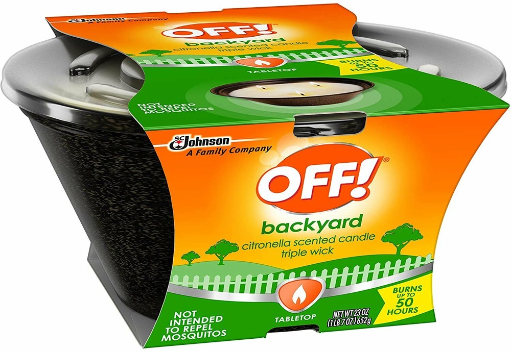 OFF! Citronella Tabletop Bucket 18 Ounce (3)