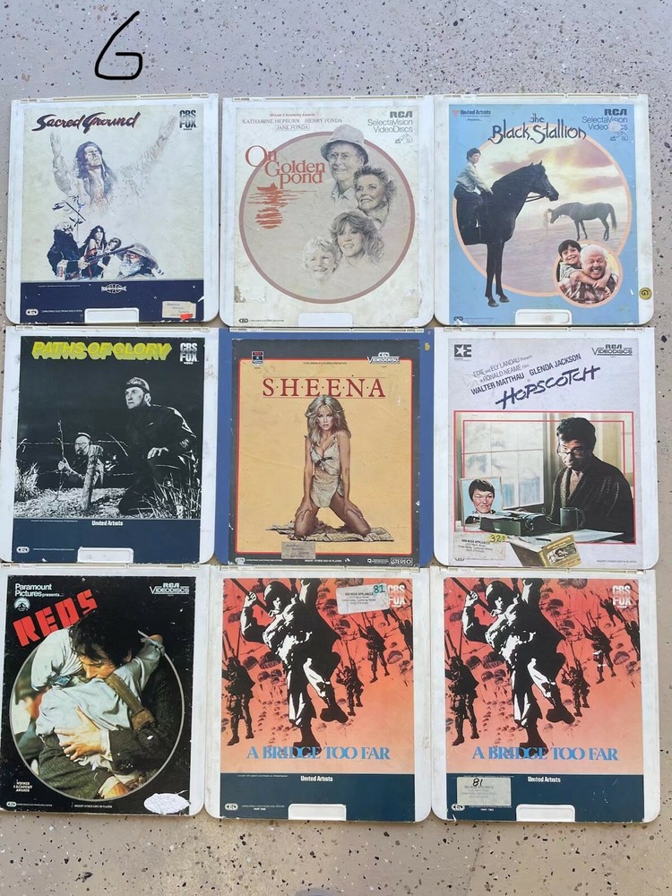 CED Selectavision VideoDisc 11/2 added