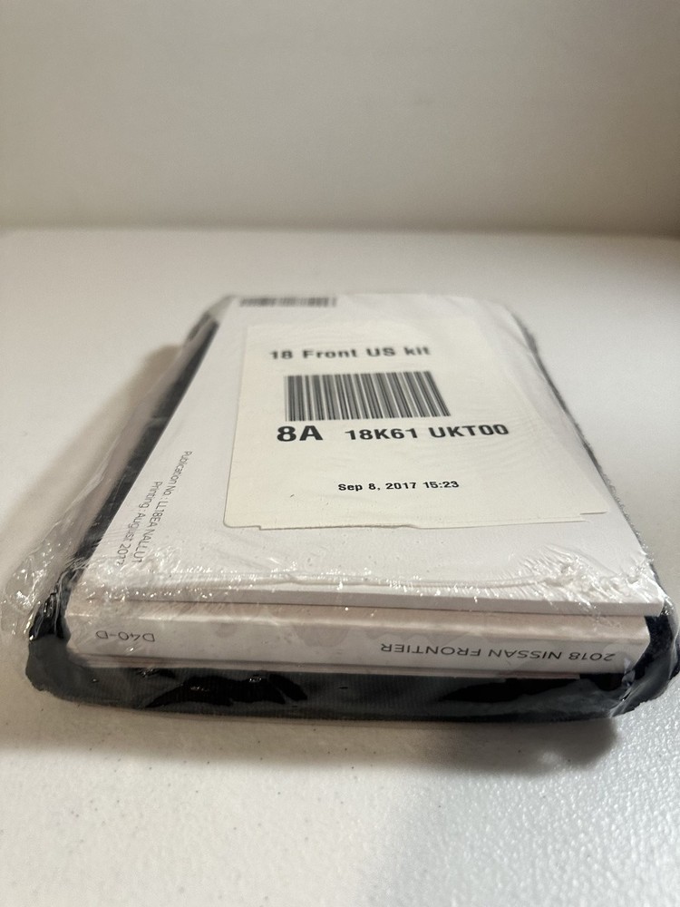 2017 Nissan Frontier Owner's Manual Set