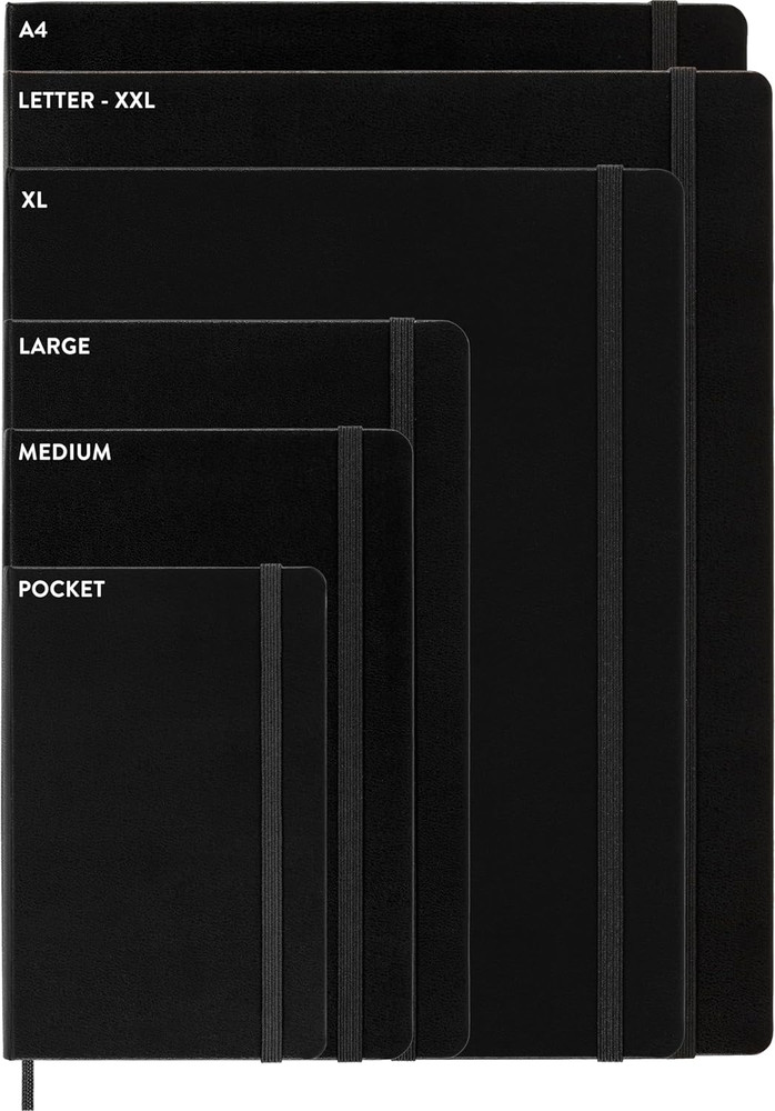 Large Classic Hard Cover Notebook by